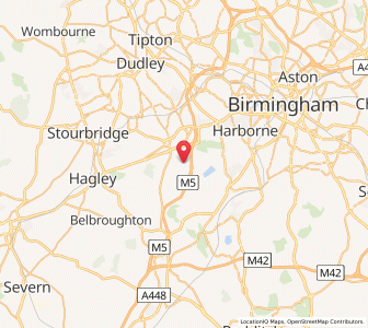 Map of Illey, EnglandEngland