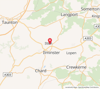 Map of Ilton, EnglandEngland