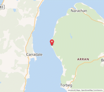 Map of Imachar, ScotlandScotland