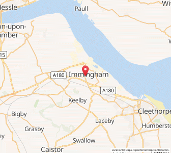 Map of Immingham, EnglandEngland