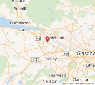 Map of Inchinnan, ScotlandScotland