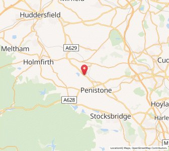 Map of Ingbirchworth, EnglandEngland
