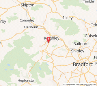 Map of Ingrow, EnglandEngland
