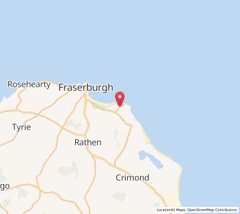 Map of Inverallochy, ScotlandScotland