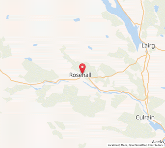 Map of Invercassley, ScotlandScotland