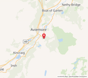 Map of Inverdruie, ScotlandScotland