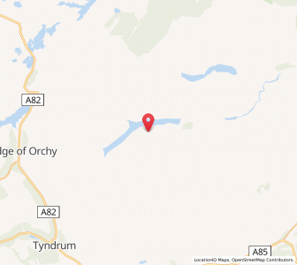 Map of Invermearan, ScotlandScotland