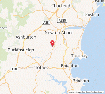 Map of Ipplepen, EnglandEngland