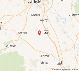 Map of Ivegill, EnglandEngland