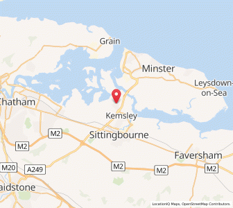 Map of Iwade, EnglandEngland