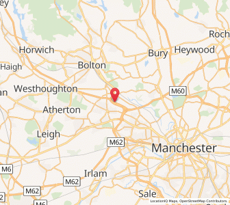 Map of Kearsley, EnglandEngland