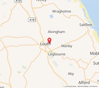 Map of Keddington, EnglandEngland
