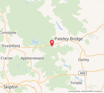 Map of Keld Houses, EnglandEngland