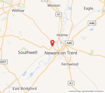 Map of Kelham, EnglandEngland