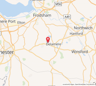 Map of Kelsall Hill, EnglandEngland