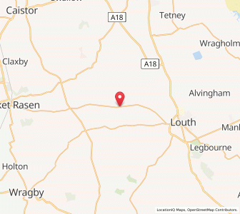 Map of Kelstern, EnglandEngland