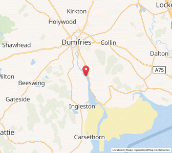 Map of Kelton, ScotlandScotland