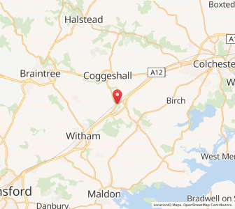 Map of Kelvedon, EnglandEngland