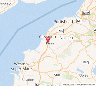 Map of Kenn, EnglandEngland