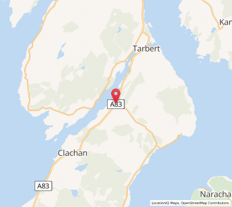 Map of Kennacraig, ScotlandScotland