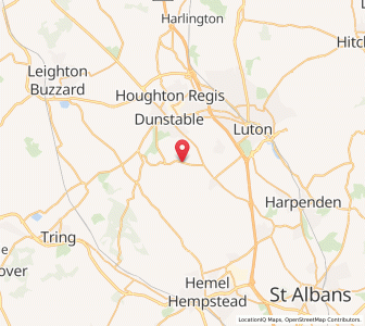 Map of Kensworth, EnglandEngland
