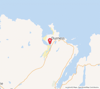 Map of Keoldale, ScotlandScotland