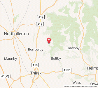 Map of Kepwick, EnglandEngland