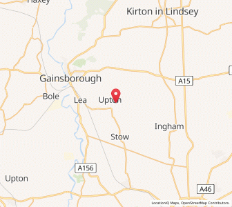Map of Kexby, EnglandEngland