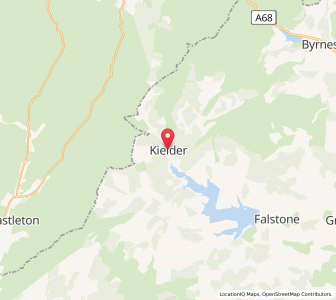 Map of Kielder, EnglandEngland