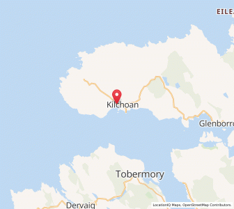 Map of Kilchoan, ScotlandScotland