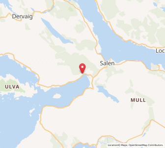 Map of Killichronan, ScotlandScotland