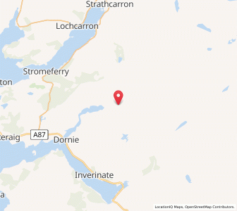 Map of Killilan, ScotlandScotland