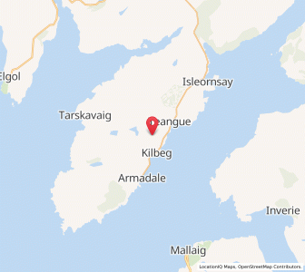 Map of Kilmore, ScotlandScotland
