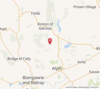 Map of Kilry, ScotlandScotland