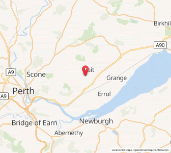 Map of Kilspindie, ScotlandScotland
