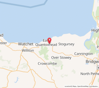 Map of Kilve, EnglandEngland