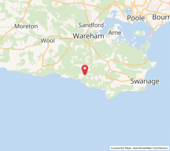 Map of Kimmeridge, EnglandEngland