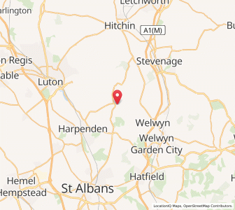 Map of Kimpton, EnglandEngland