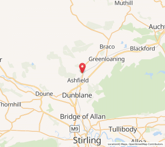 Map of Kinbuck, ScotlandScotland