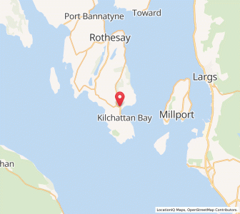 Map of Kingarth, ScotlandScotland