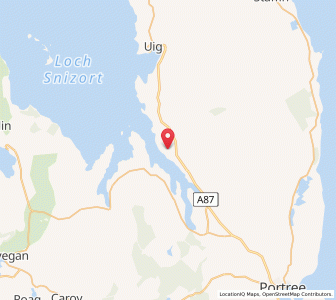 Map of Kingsburgh, ScotlandScotland