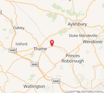 Map of Kingsey, EnglandEngland