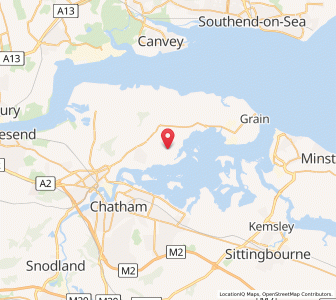Map of Kingsnorth, EnglandEngland