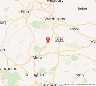Map of Kingston Deverill, EnglandEngland