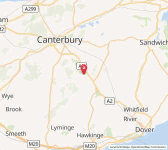 Map of Kingston, EnglandEngland