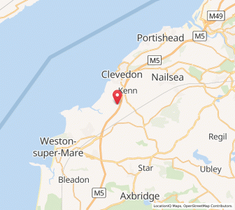 Map of Kingston Seymour, EnglandEngland