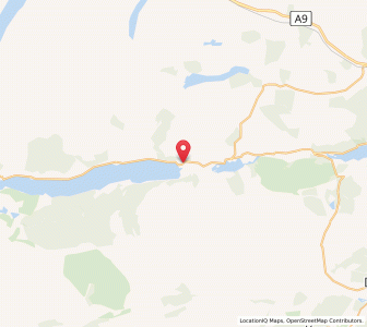 Map of Kinloch Rannoch, ScotlandScotland