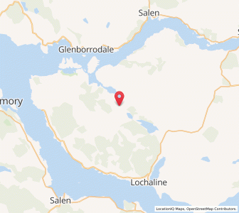 Map of Kinlochteacuis, ScotlandScotland