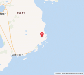 Map of Kintour, ScotlandScotland