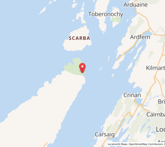 Map of Kinuachdrachd, ScotlandScotland